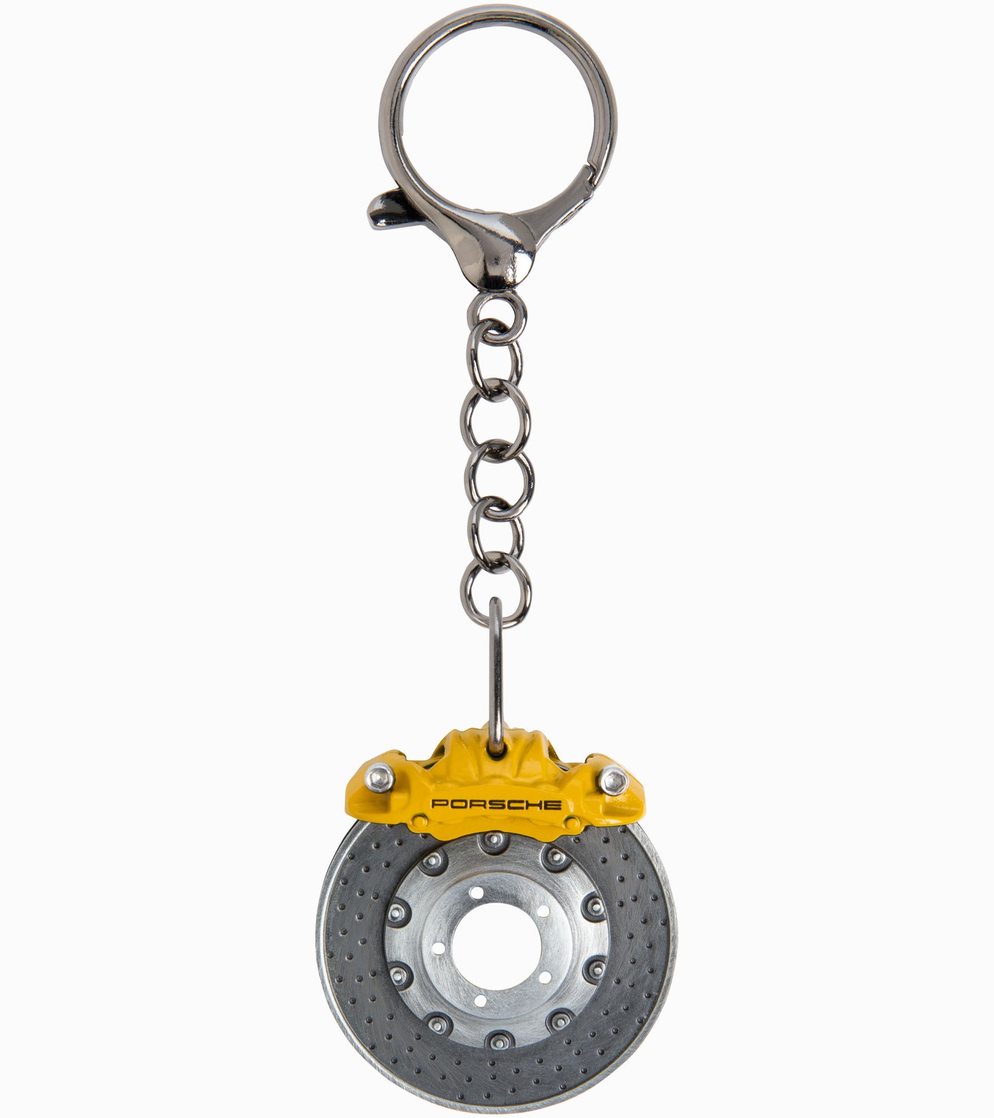 Brake disc key chain
