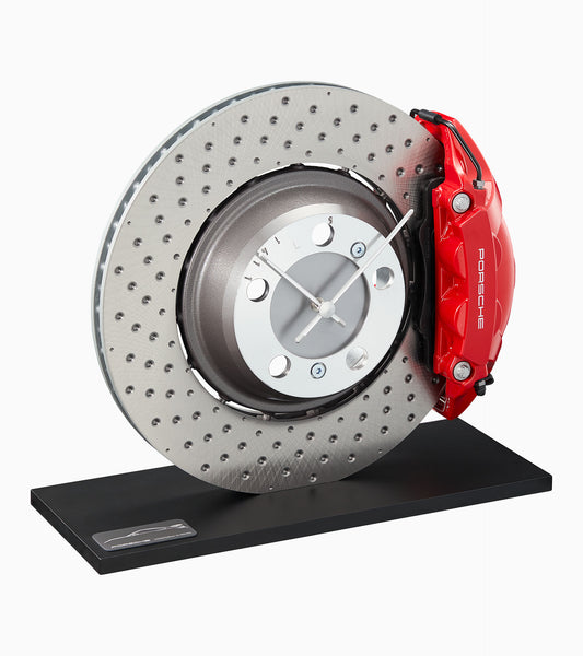 911 brake disc clock