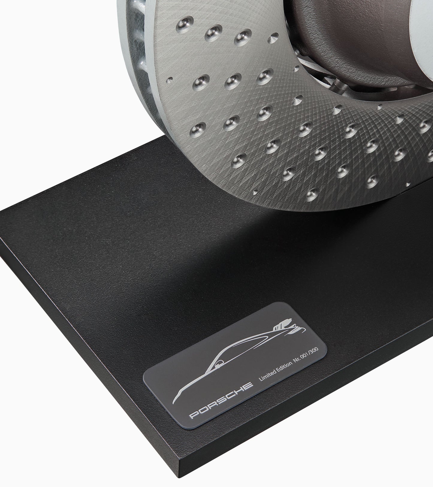 911 brake disc clock