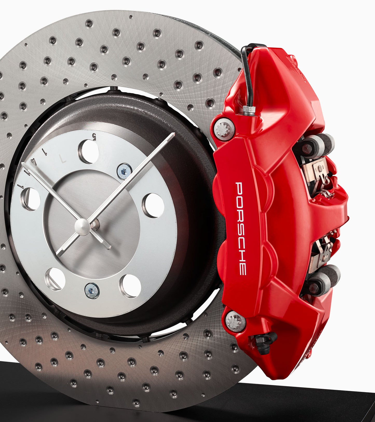 911 brake disc clock