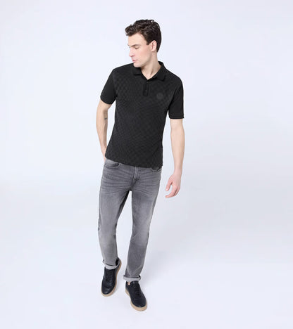 Jacquard polo shirt - L - 911 Spirit 70