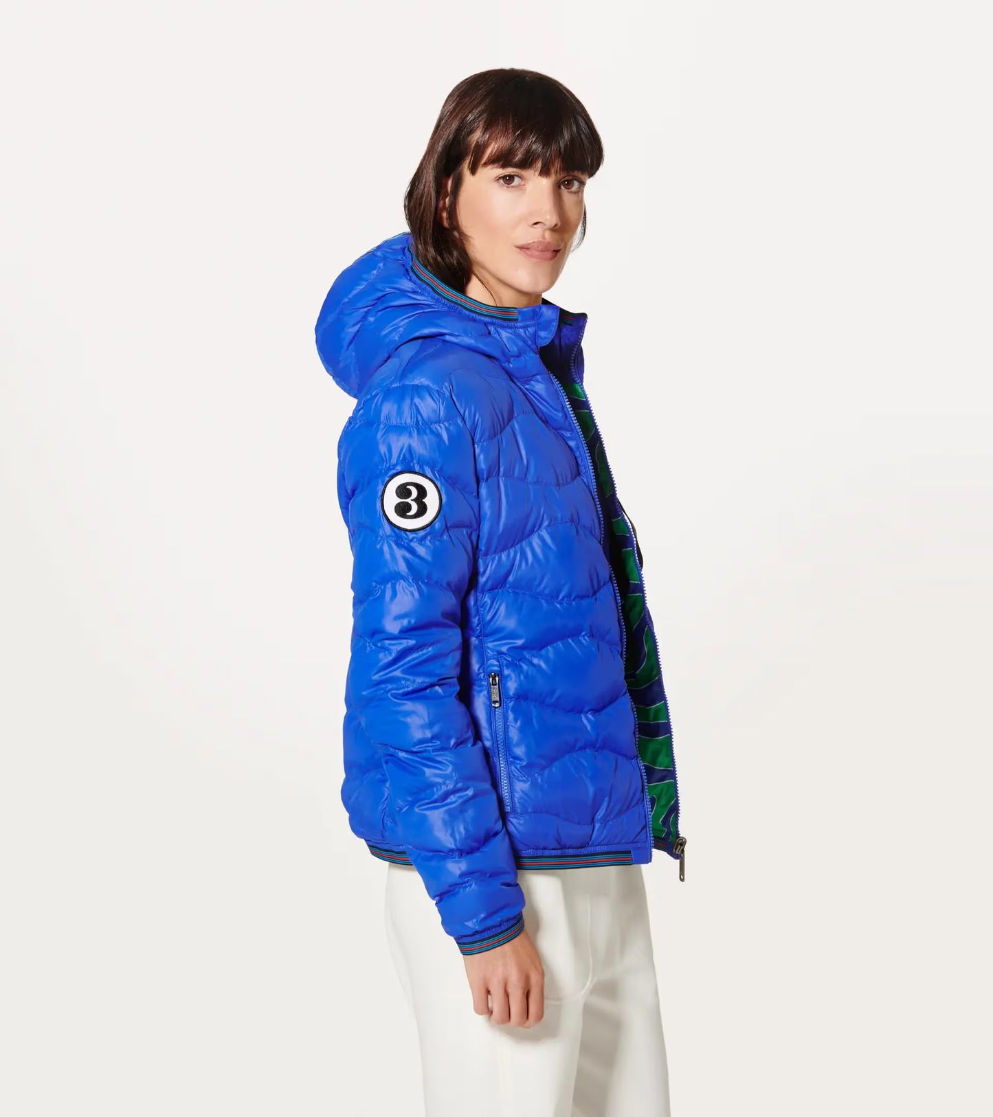 Women's reversible quilted jacket - MARTINI RACING®