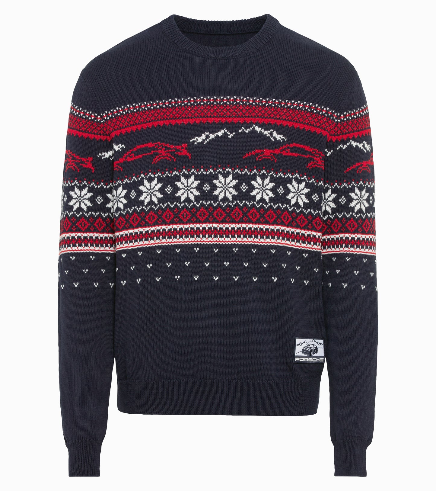 Unisex knitted pullover - M - Christmas