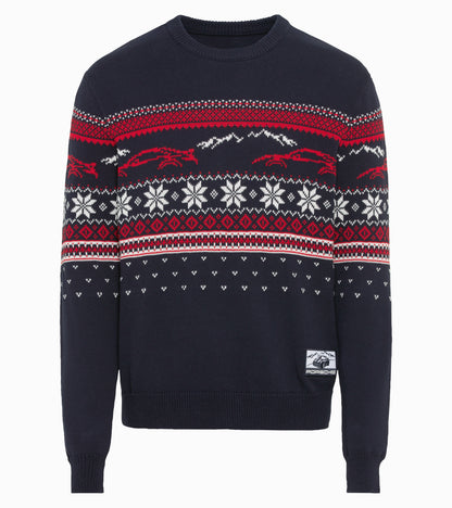 Unisex knitted pullover - M - Christmas