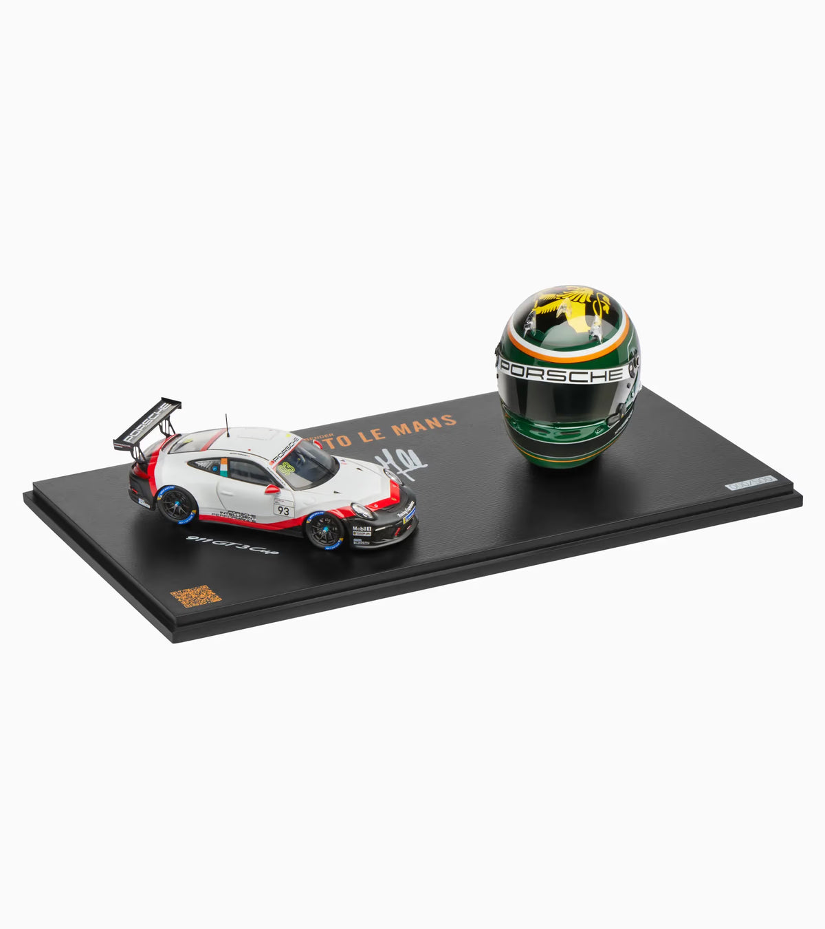 Porsche 911 GT3 Cup and Michael Fassbender helmet - Limited Edition