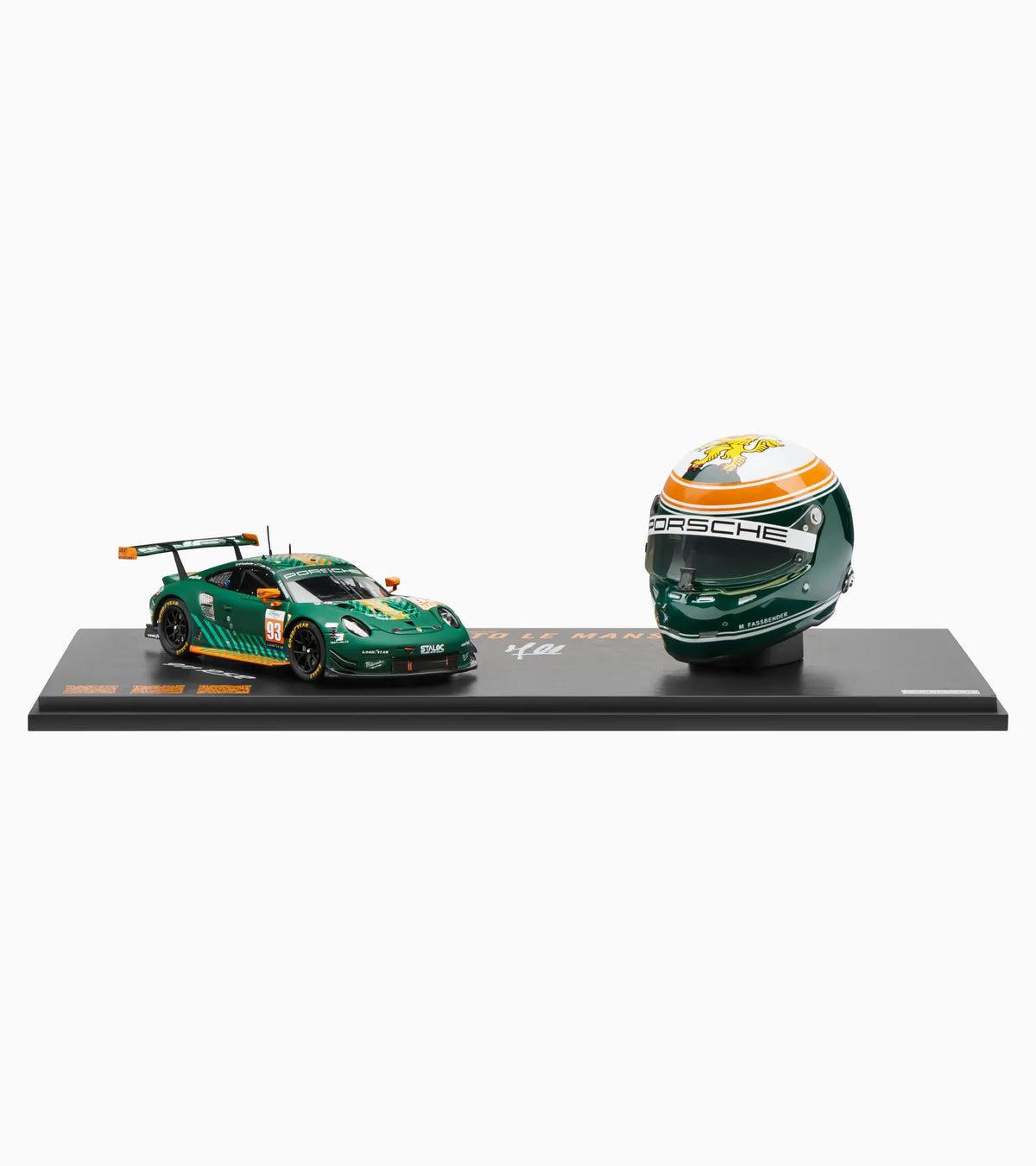 Porsche 911 RSR and Michael Fassbender helmet - Limited Edition