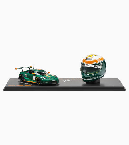 Porsche 911 RSR and Michael Fassbender helmet - Limited Edition