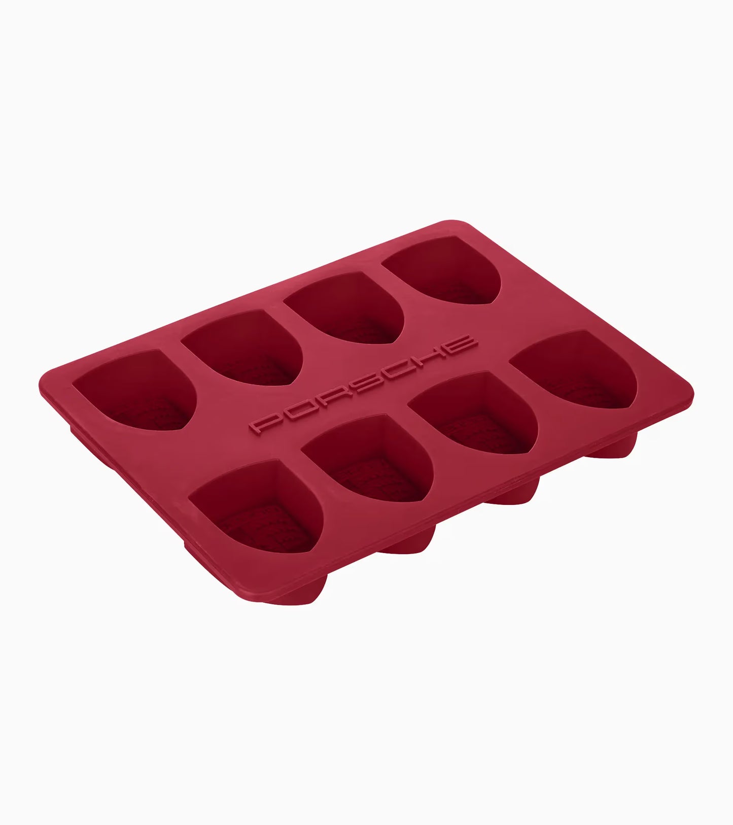 Crest ice cube mould red