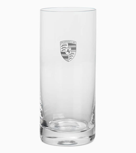 Set of two glasses with crest