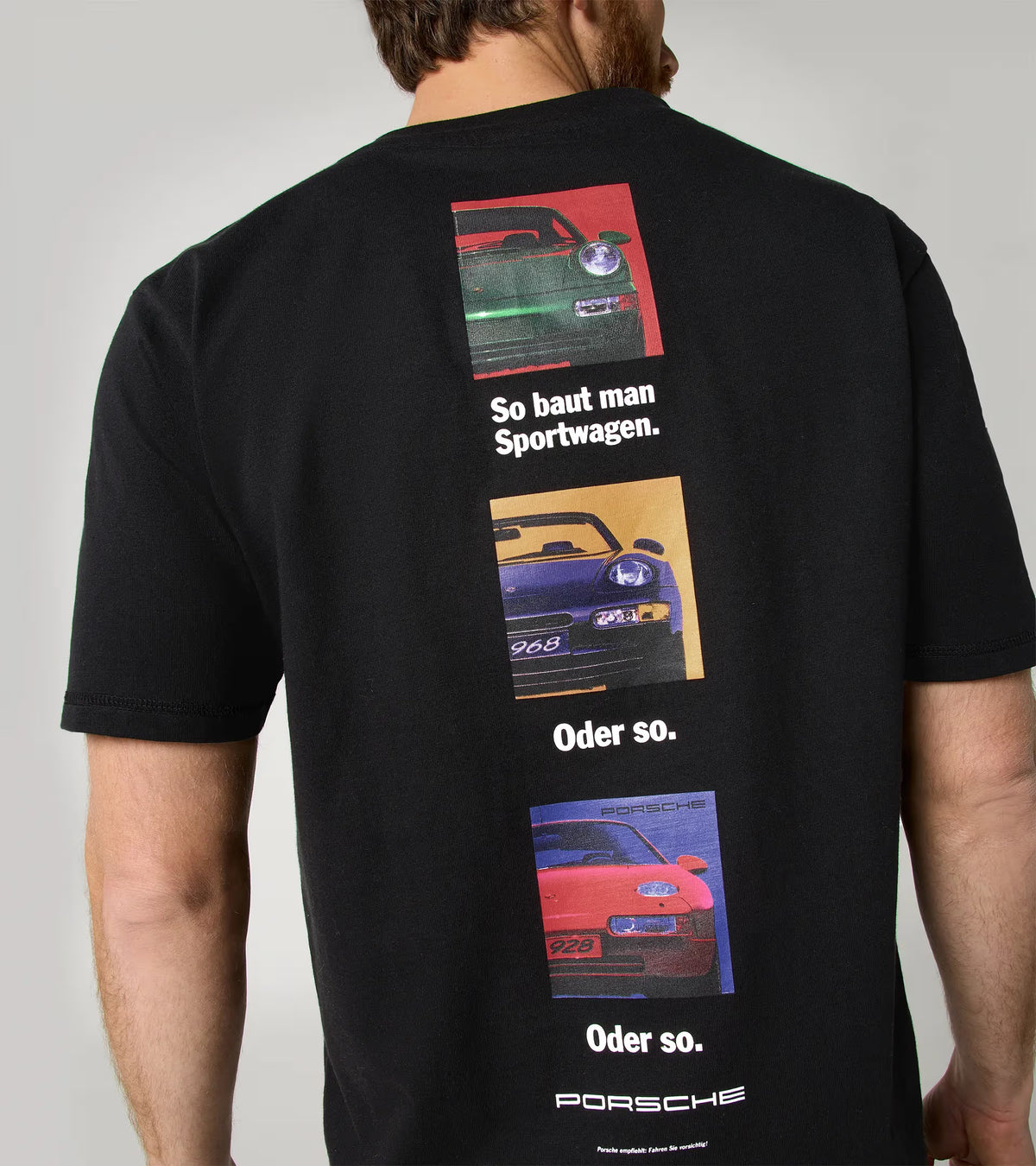 Unisex Retro T-Shirt - M - Porsche Fan Community