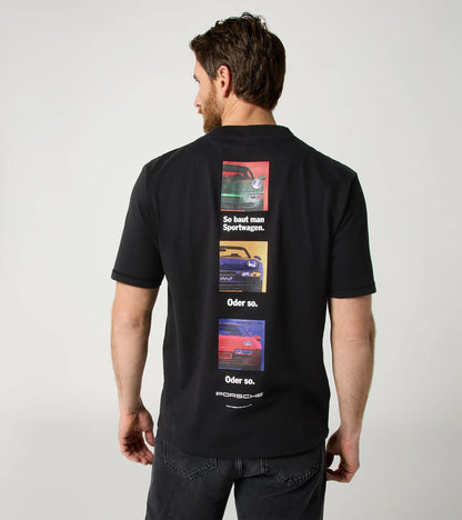 Unisex Retro T-Shirt - M - Porsche Fan Community