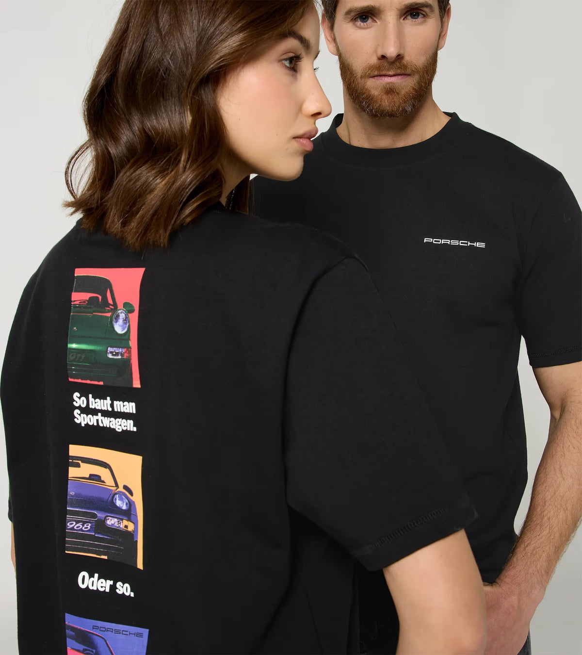 Unisex Retro T-Shirt - M - Porsche Fan Community