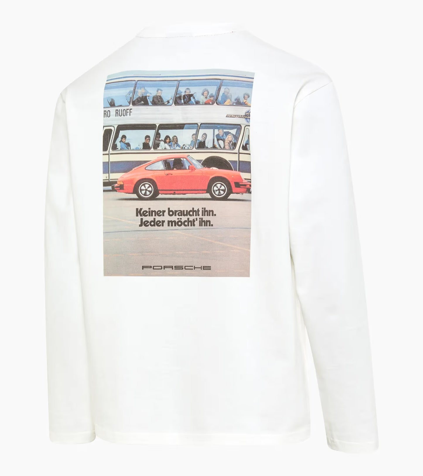Retro long-sleeved shirt - L - Porsche Fan Community