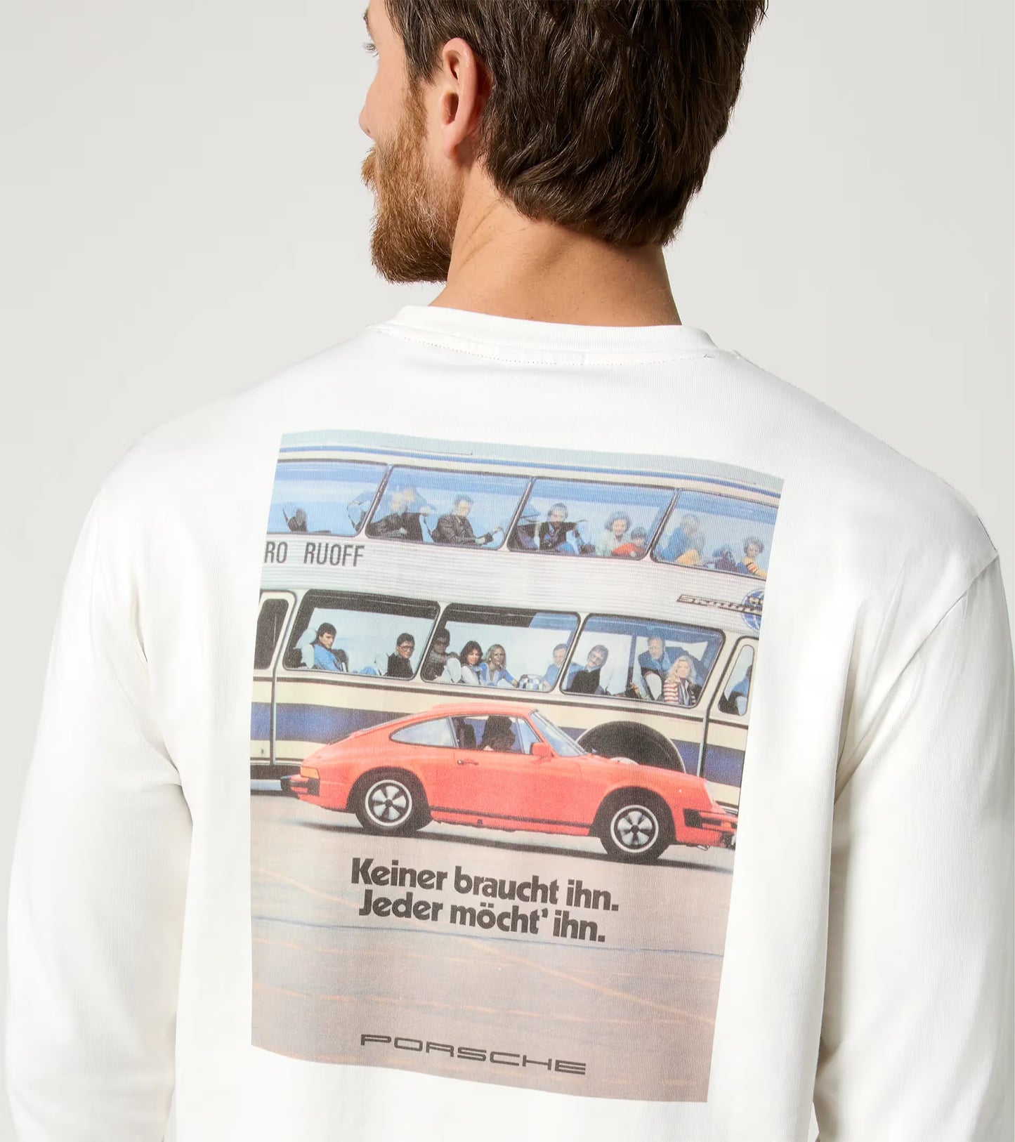 Retro long-sleeved shirt - L - Porsche Fan Community