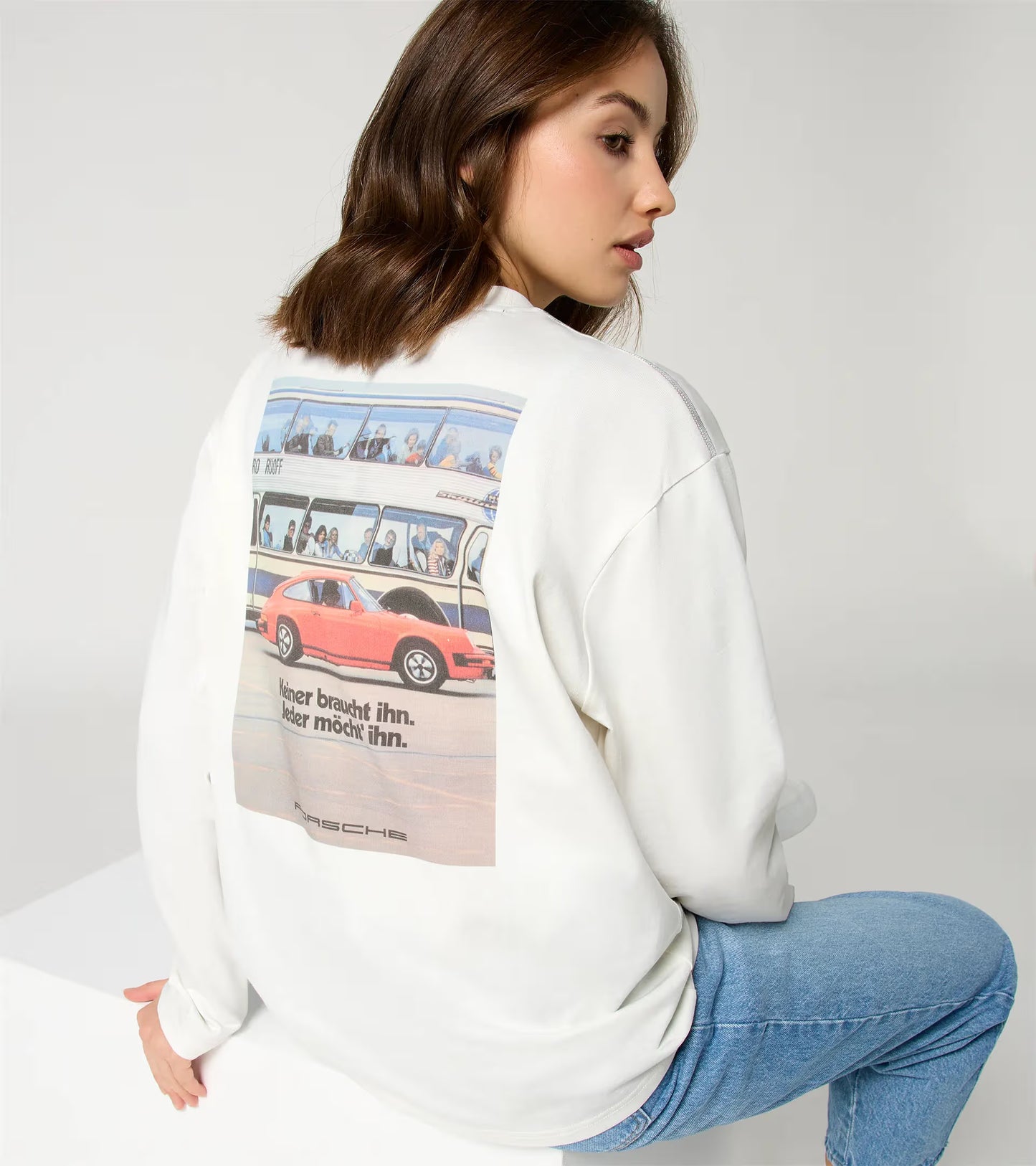 Retro long-sleeved shirt - L - Porsche Fan Community