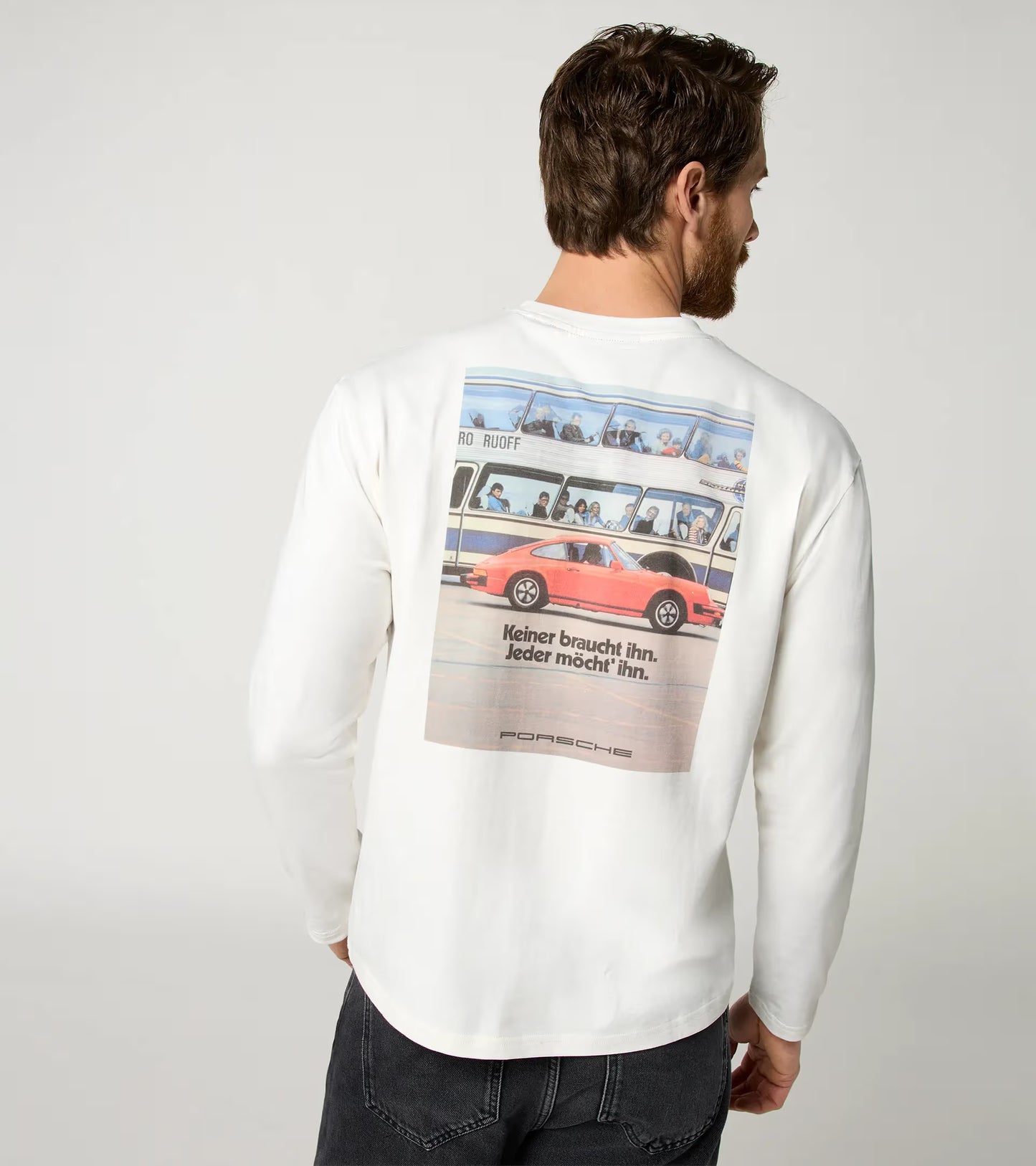 Retro long-sleeved shirt - L - Porsche Fan Community